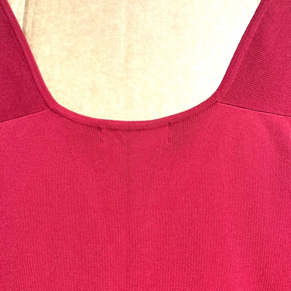 Button Down cropped Sleeveless Sweater Tank Large by J.A.C. - Picture 8 of 14